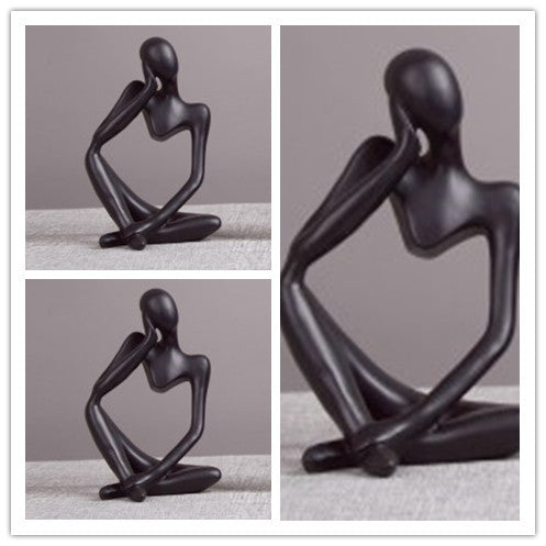 Sculpture Penseur Abstrait