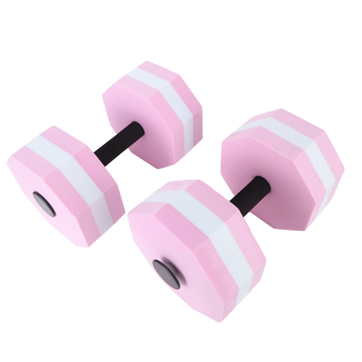 2Pcs Aquatic Dumbbells EVA Flexible Floating Water Dumbbells for Kids Adults Swimming Training Water Sport