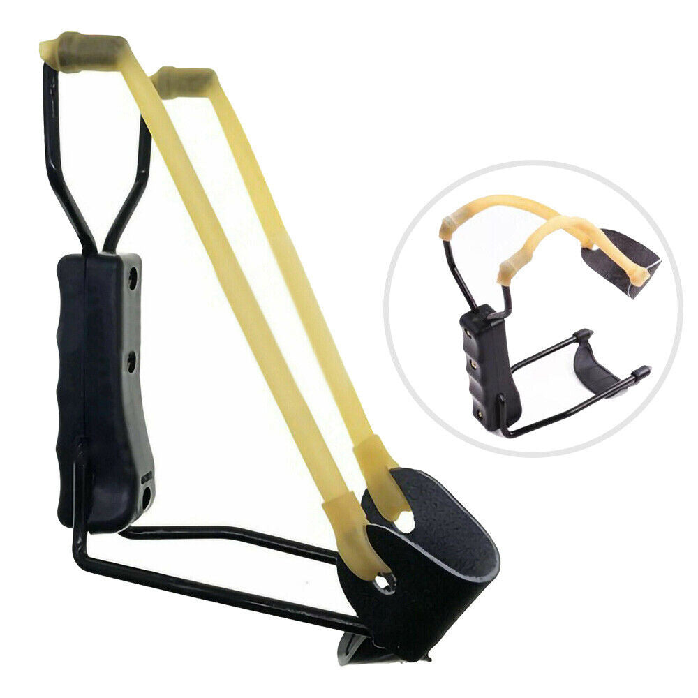 Compact Folding Slingshot  Catapult For Hunting Outdoor Sport Games